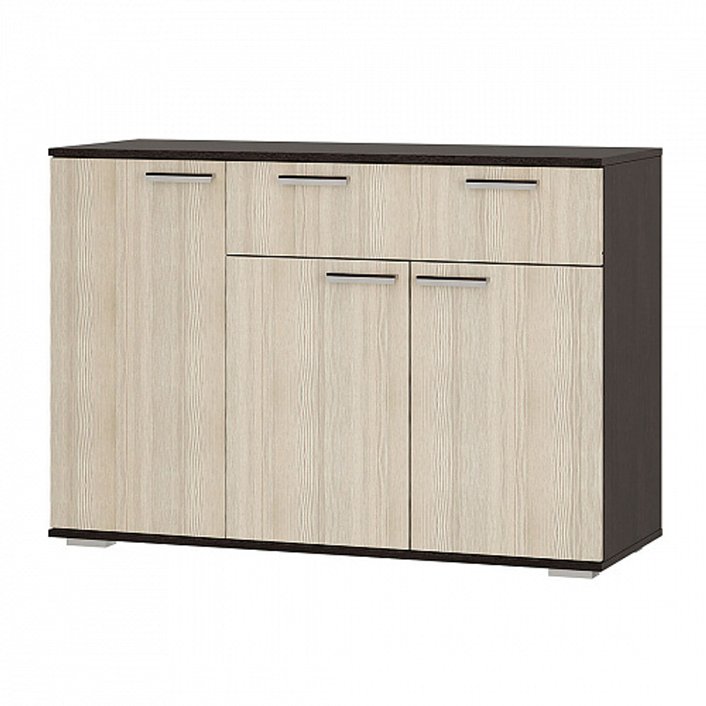 Комод длинный Стандарт 4 NEW, венге/лоредо