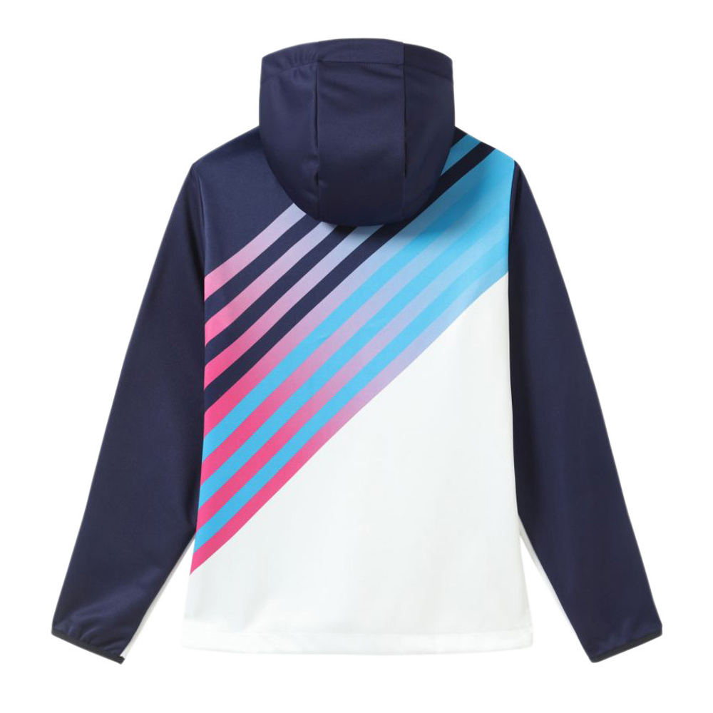 Женская Кофта теннисная Australian Jacket in Double with Printed - белый