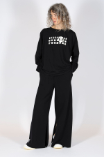 MM6 MAISON MARGIELA БРЮКИ ЧЕРНЫЕ ЖЕНСКИЕ НА РЕЗИНКЕ