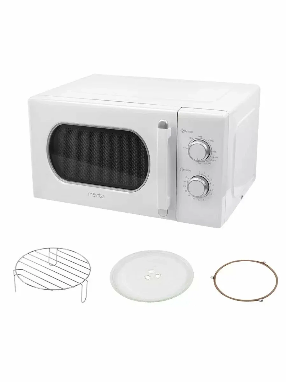 Микроволновая печь соло MARTA MT-MW4701A (q)