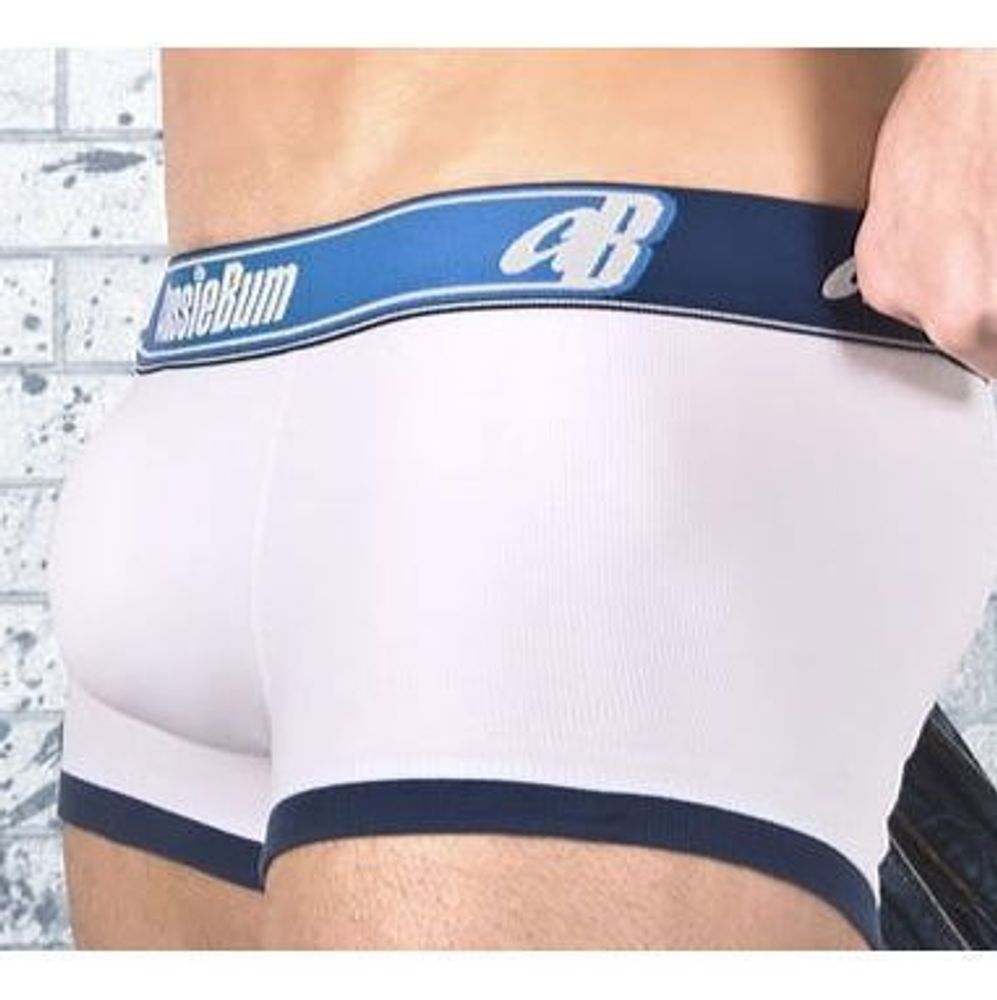 Мужские трусы хипсы белые Aussiebum Flex White