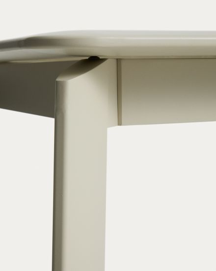 Комплект садовой мебели Brela стол и 6 стульев Luri из алюминия цвета экрю