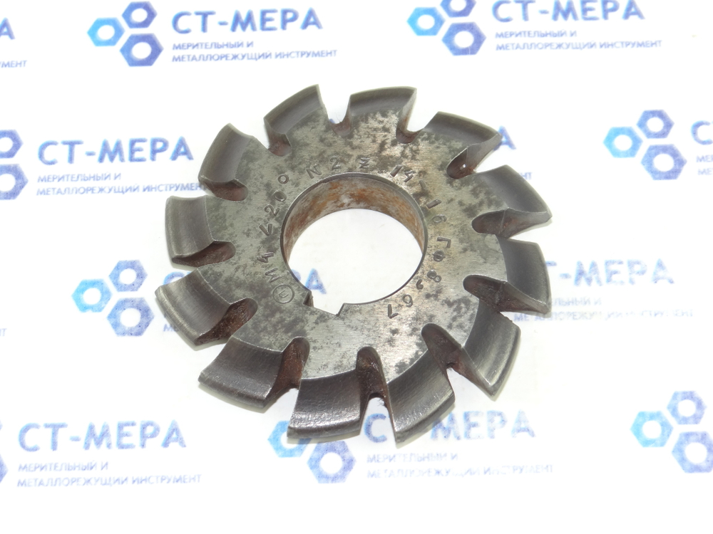 Фреза дисковая зуборезная М4 №2 Z=12 dпос=27 D=80