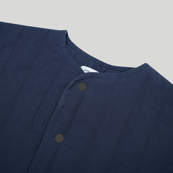 Quilted Jacket Blue Depths