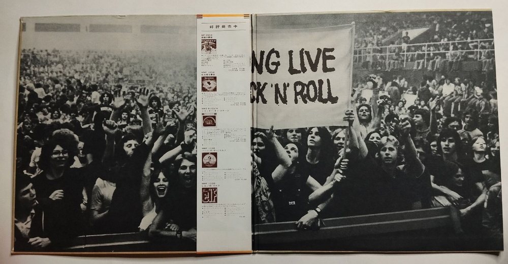 Винтажная виниловая пластинка LP Rainbow Long Live Rock N Roll (Japan 1978) (Obi)