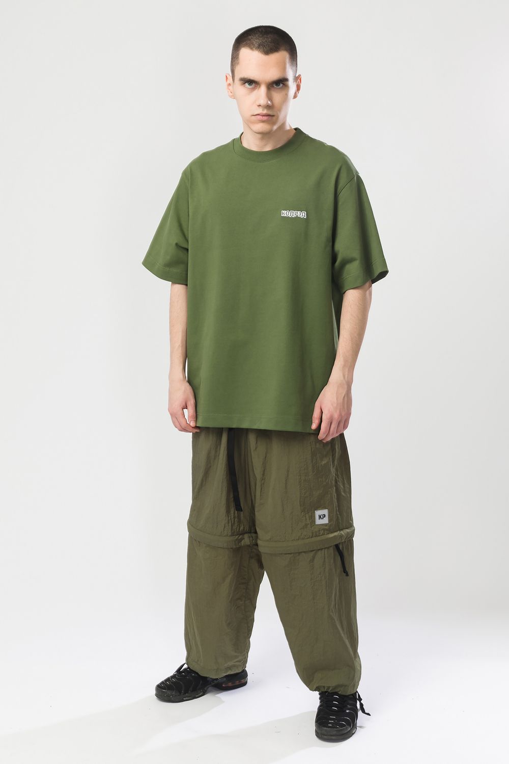 Футболка Codered Stage Зеленый Светлый/Белое Лого