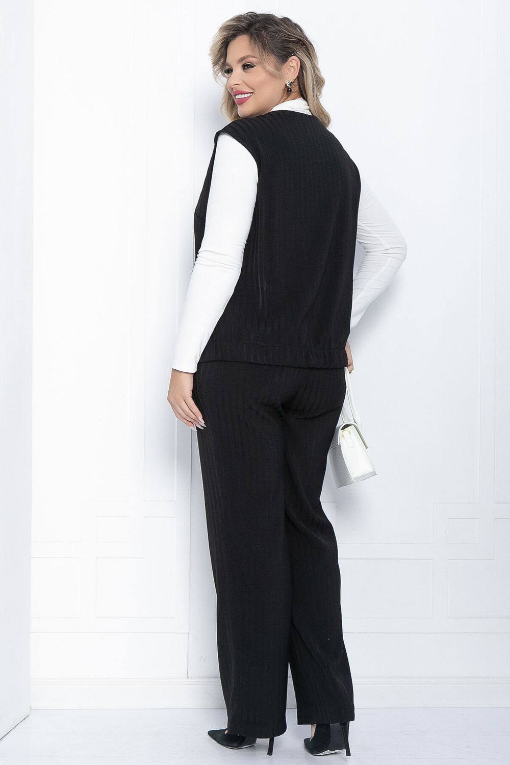 Костюм Комфортный стиль (черный) К11935 LT Collection