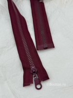 Молния тракторная темно-бордовая