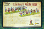Warlord Pike & Shotte Landsknechts missile troops