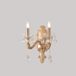 Настенный светильник Crystal Lux ELIZABETH AP2 BRASS