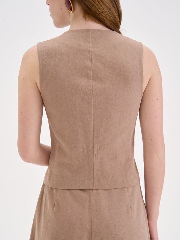 Костюм из льна и хлопка 