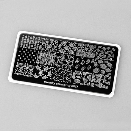 Пластина Swanky Stamping 017