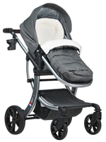 Коляска трансформер Aimile Original New Silver (Темно-серый NDS-2)