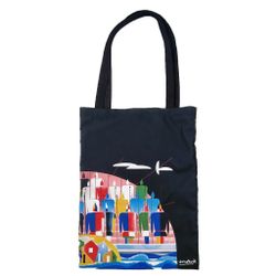 Шоппер с принтом в стиле Казимира Малевича