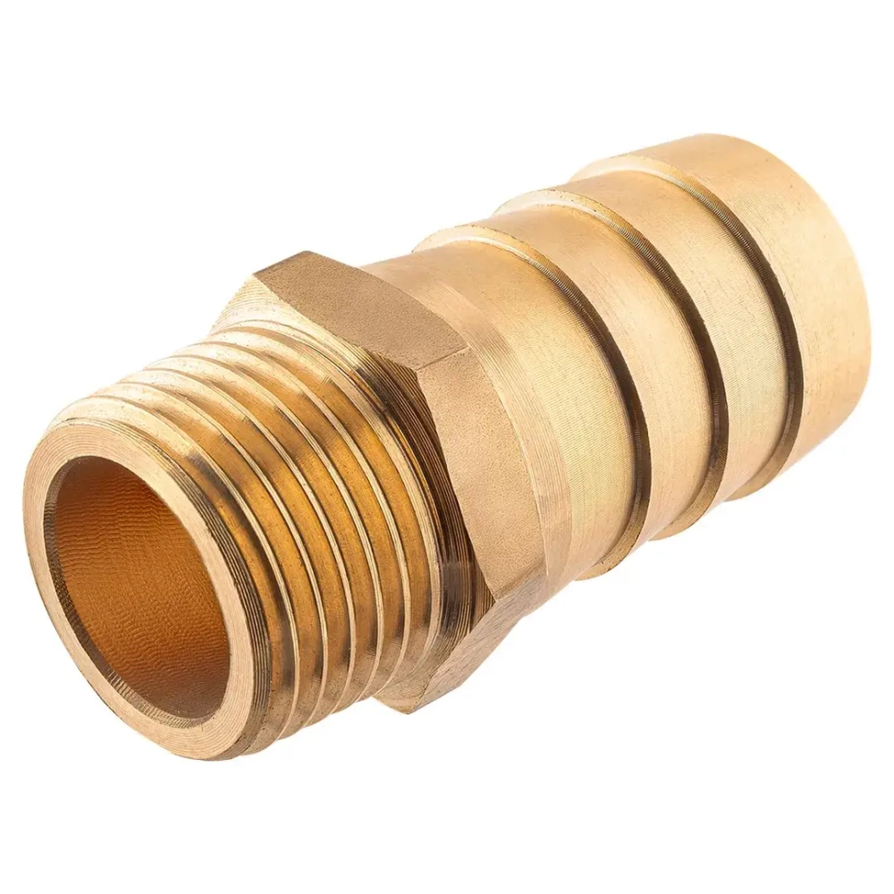 Штуцер пневматический наруж. резьба 1/2''- ''елочка''20мм Forsage F-MH08/14