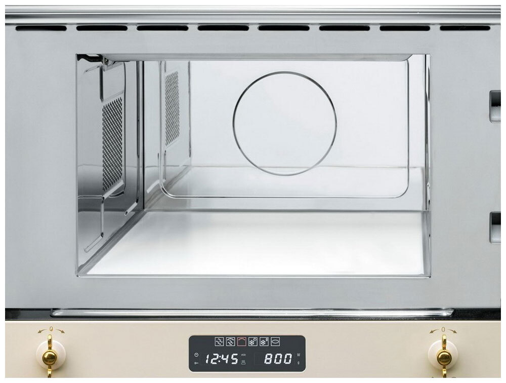 Встраиваемая микроволновая печь СВЧ Smeg MP 822 PO