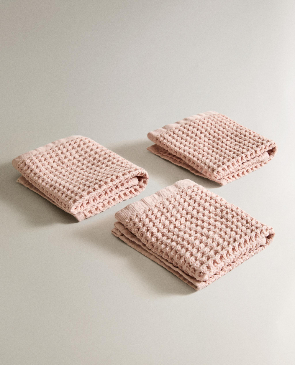 Zara Home Набор полотенец из хлопка, 30x30 см (3 шт.) · 6546/002