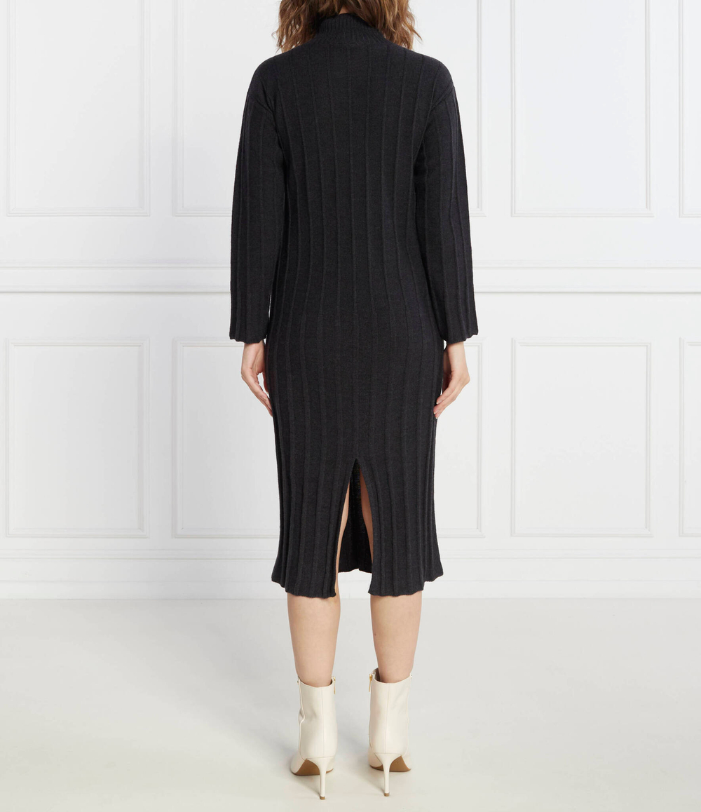 Хлопковое платье Max Mara Leisure - графитовый(332601366)