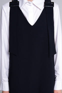 Сарафан женский 4374ЛП, Тёмно тёмно син #70ТТСи084374ЛП