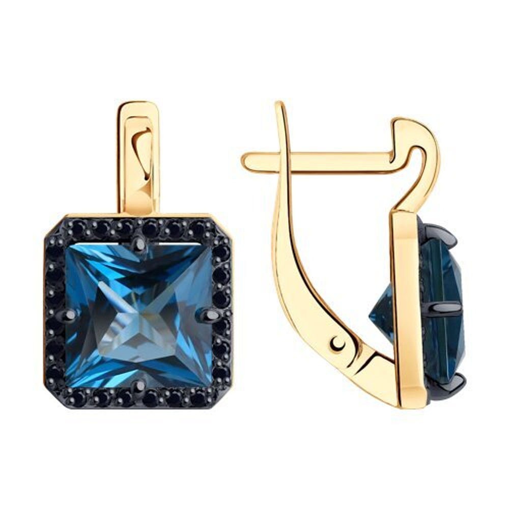 Серьги из золота 585 пробы