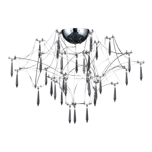 SL6601.102.78 Светильник потолочный ST-Luce Хром/Прозрачный LED 78*0,35W 3000K GRAVETTA