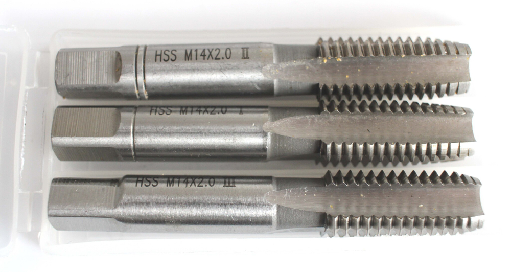 Метчик компл. DIN-352/3 М14 HSS