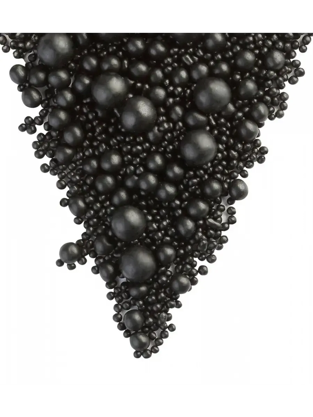 Шарики кранч Черный МИКС 100 гр.