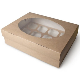 Упаковка для 12 капкейков двусторонняя Pasticciere 33х25х10 см