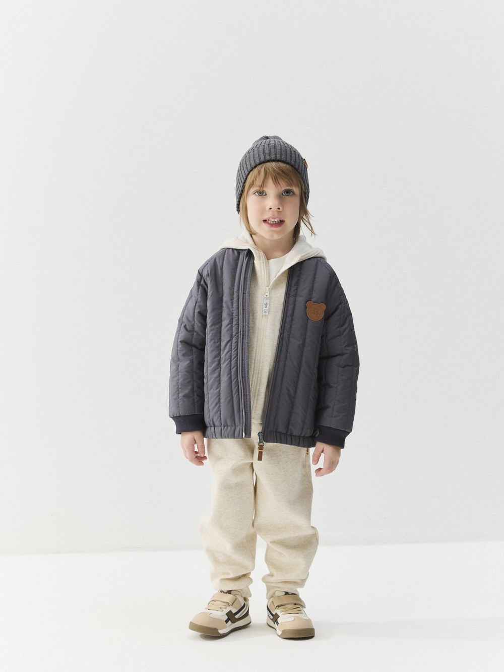 Костюм стеганый "Графит" с утеплителем 0+