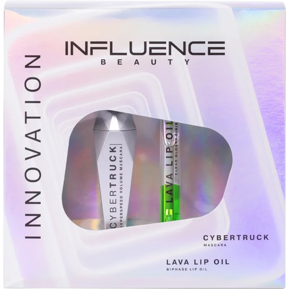 INFLUENCE Innovation Подарочный набор Тушь Cybertruck + Масло д/губ