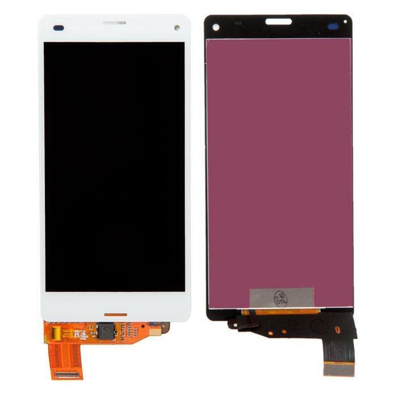 Дисплей для Sony M4 (Version:1 SIM) в сборе с тачскрином на рамке (Black)