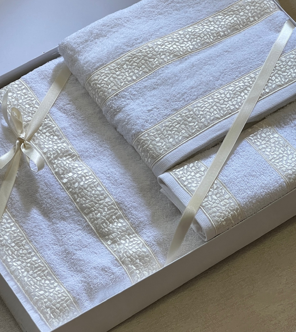 Комплект полотенец 5шт Emozioni Italiane Bianco