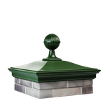 Колпак для забора MONBLAN с шаром на 2 кирпича