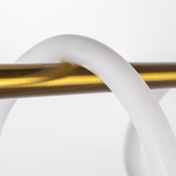 637083 Люстра CORINTO 40W LED 2850LM ЗОЛОТО 3000K IP20