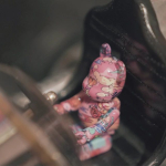 Дизайнерские игрушки BE@RBRICK x qq 100%400%, 4530956592558