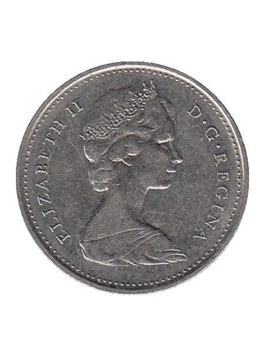 10 центов 1976 год. Парусник. UNC