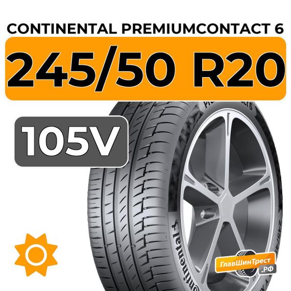Continental PremiumContact 6 245/50 R20 105V XL