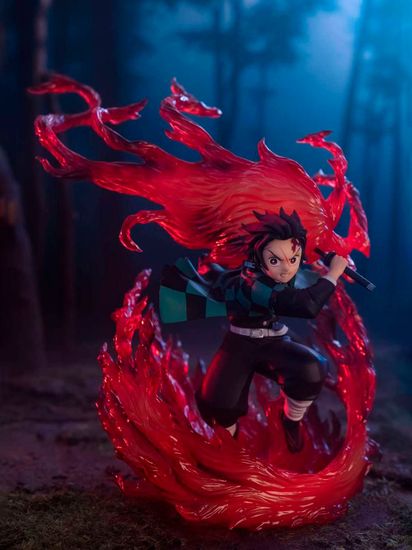 Фигурка Tamashii Nations Figuarts Zero Demon Slayer: Kimetsu no Yaiba Tanjiro Kamado Hinokami Kagura / Фигурка по мотивам аниме "Истребитель демонов", Тандзиро Камадо