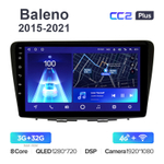 Teyes CC2 Plus 9"для Suzuki Baleno 2015-2021