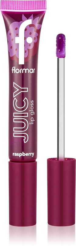 flormar Juicy Lip Gloss - Увлажняющий блеск для губ оттенок 001 Raspberry, 10 ml