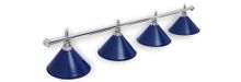 Светильник Fortuna Prestige Silver Blue 4 плафона