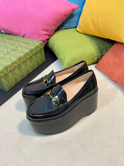 Gucci Horsebit Platform Loafer