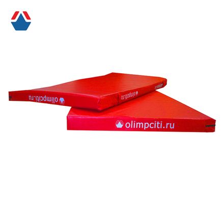 Мат гимнастический школьный 2000x1000x100mm (тент сертификат Г1) АС
