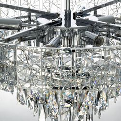 Citilux SAGRADA CL317261 Люстра хрустальная подвесная Хром