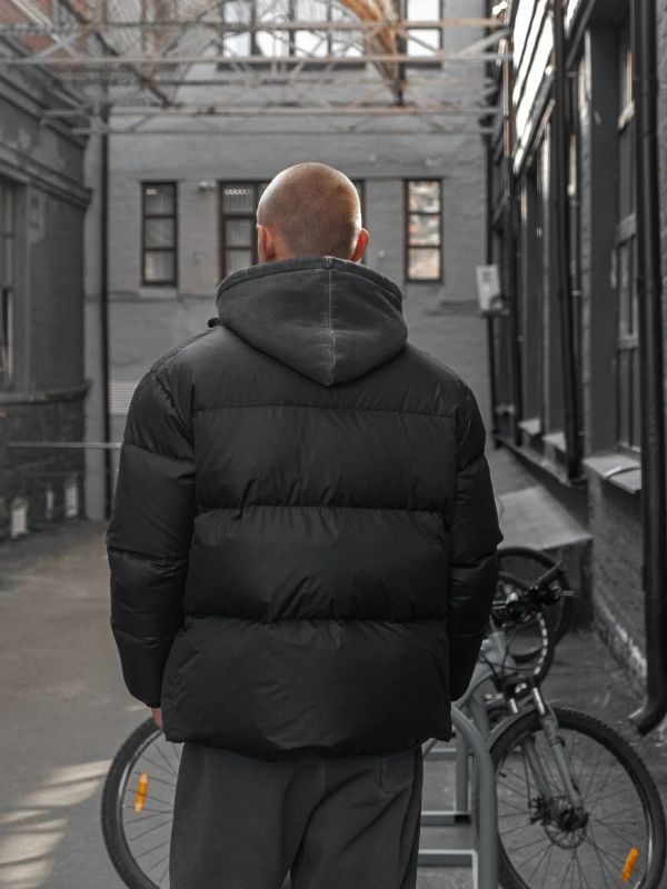 Пуховик AW25 серый - фото 5