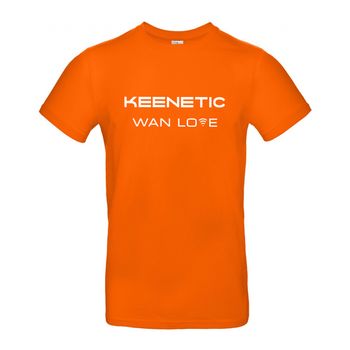 Футболка с дизайном Keenetic Wan Love - каталог keenetic