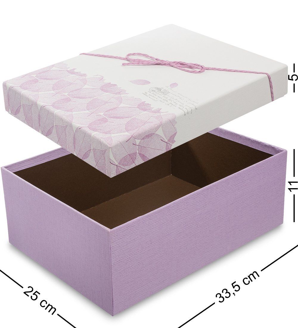 WF-70/3-A Коробка «Прямоугольник» цв.лавандовый