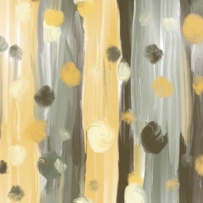 Абстрактный узор масляной краской. точки и полоски