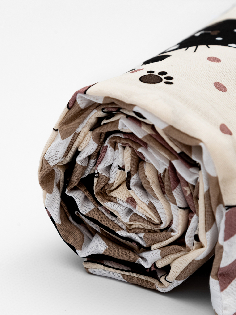 Комплект в коляску двухсторонний Коты