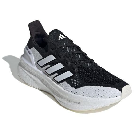 Adidas Ultraboost 5,0 Бежевые кроссовки Низкие Топ Черный/Белый/Неритовый Белый Унисекс